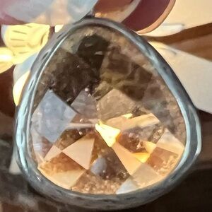 Silpada “Ablaze” Crystal & Sterling Silver Earrings